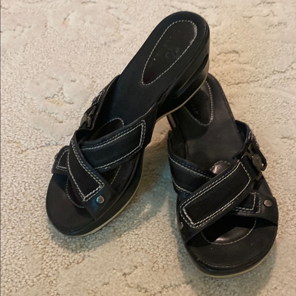 Cole Haan Black Nike-Air Comfortable Durable Design